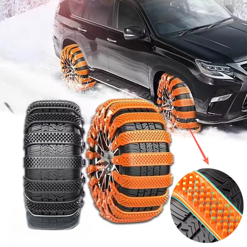 

Universal Snow Auto Chain Tire Chain Polyurethane Wheel Strap Set Thickened Winter Chain Anti-skid Snow Emergency Device