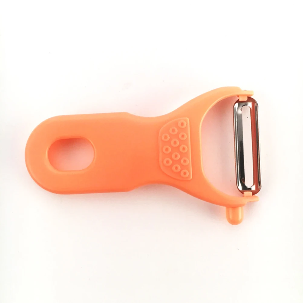 

Mini Fruit Peeler 5pcs Multifunctional Kitchen Gadget Grater and Peeler Tool for Vegetables Plastic Handle Random Color New