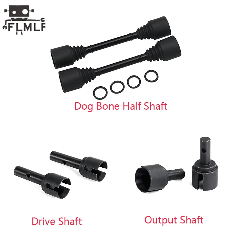 Reinforced Dog Bone Half Shaft or Output or Drive Shaft Fit 1/5 HPI ROFUN BAHA ROVAN KM GTB BAJA 5B 5T 5SC Toys Parts