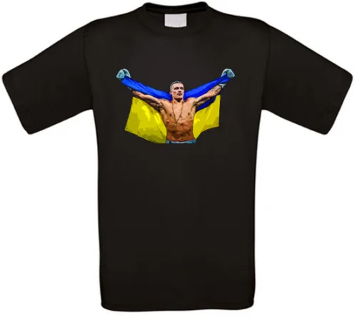 Oleksandr Usyk Ucrania Boxeo Boxing Camiseta de Todos los Tamaños Nuevos