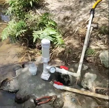 Non-Electric Hydraulic Ram Pump | High-Lift Water Pump for Mountain Irrigation