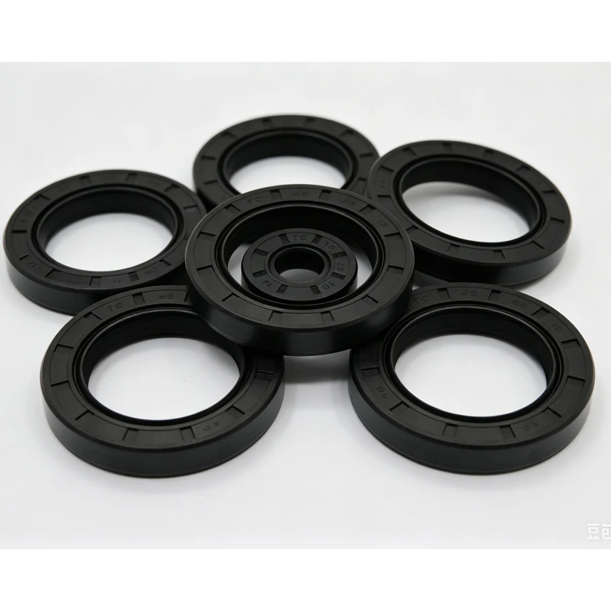 TC 108x170x15Rubber NBR Grooved U Lip Spring Gasket Ring Skeleton Oil Seal