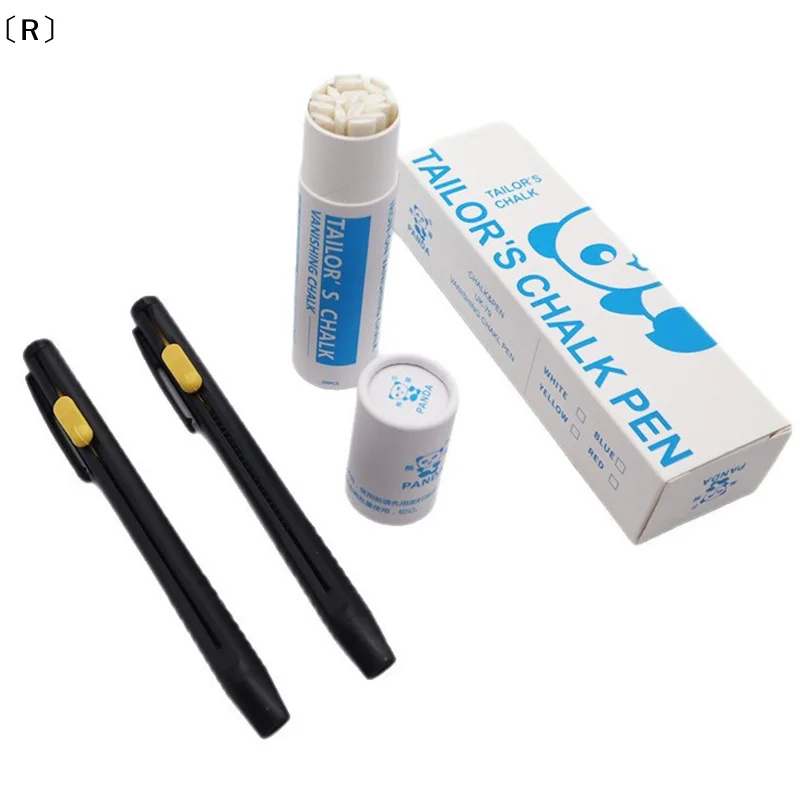 バR Sigur2 Stifte + 20 Premium-Nachfüllungen, Kreidestift, Patchwork, verschwindende Stoffmarkierungsstifte für DIY-Handwerk, Nähen, Markieren, Kreide, Nähen