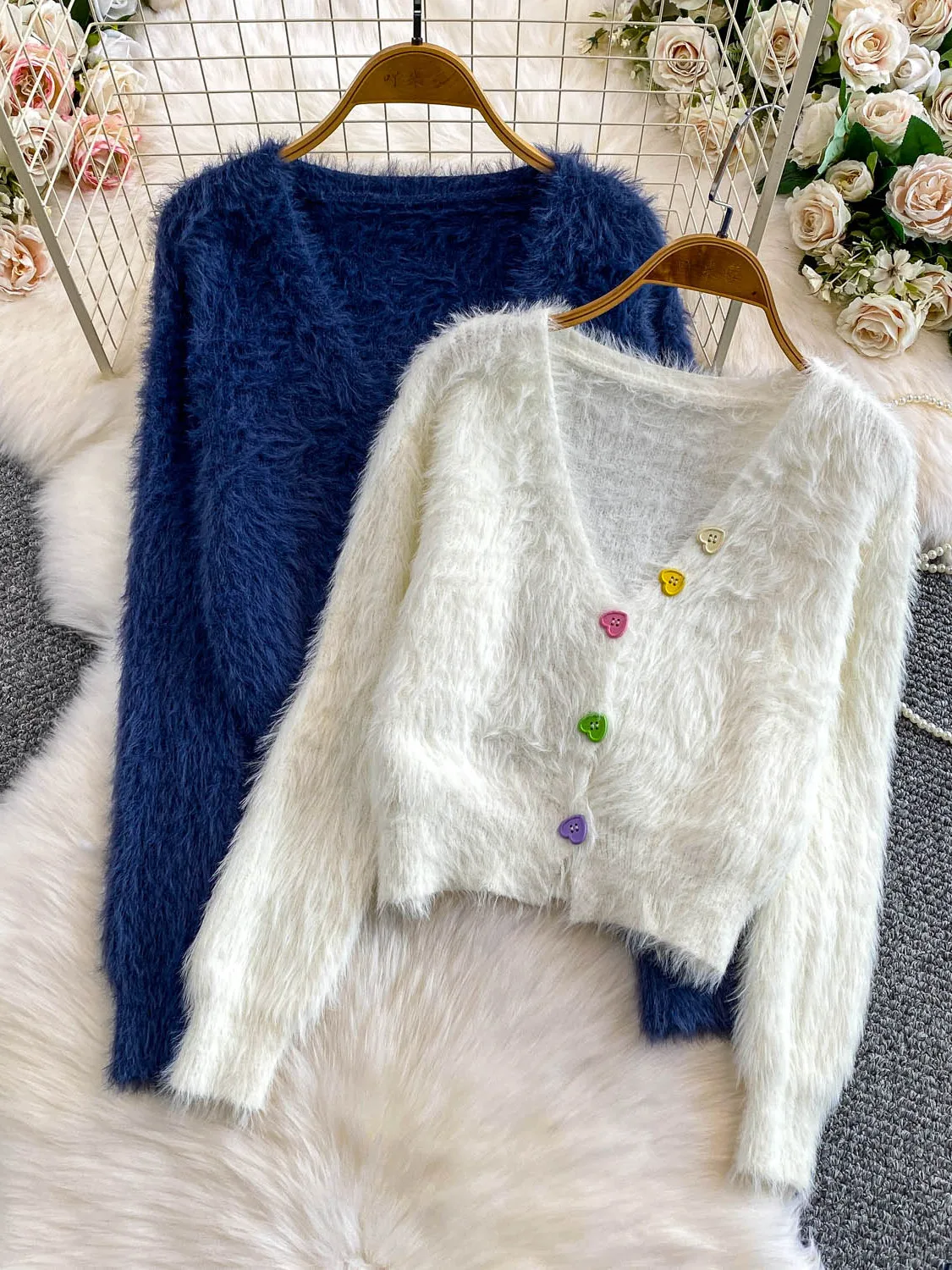 

Мягкое пальто Plu ort, женское модное маленькое милое пальто на пуговицах с V-образным вырезом, зимняя теплая верхняя одежда Thiened Jaet