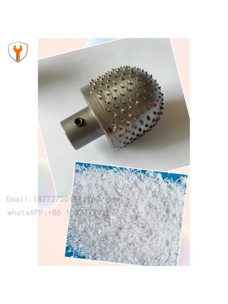 Tête de machine pour râpe à viande de coco