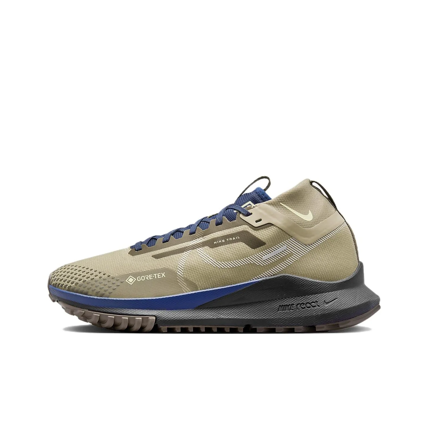 Nike Pegasus Trail 4 Mid top Running Shoes Men's Light Brown White FD5841-200
