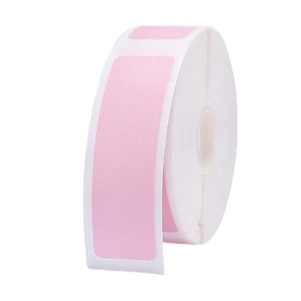 Mini impresora de etiquetas térmicas, papel de impresión de etiquetas, impermeable, blanco, cinta autoadhesiva de precio, resistente a los arañazos, 1 rollo