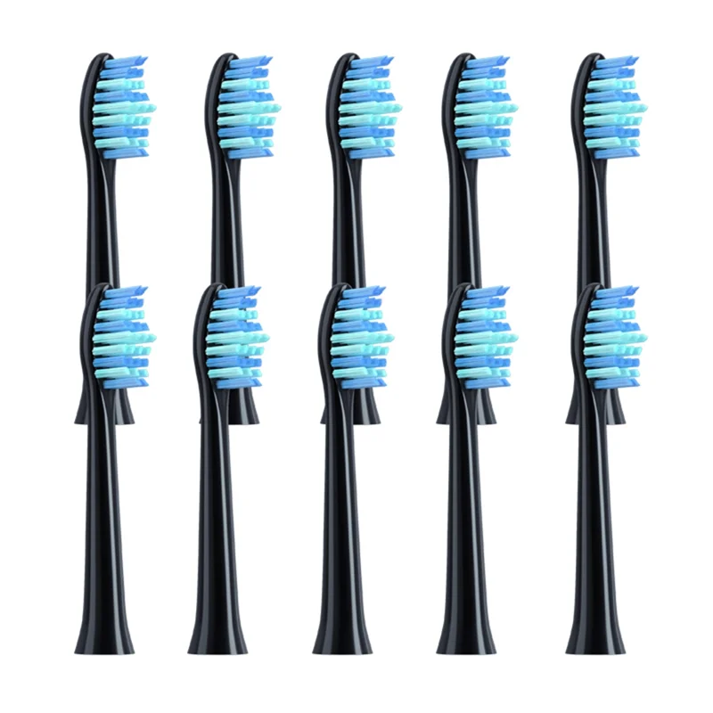 Escova de dentes elétrica inteligente Clean Brush Heads, Dental Substituir Escova Cabeça, A, Substituição para HUAWEI Lebooo Fupai KKC ZR, 10Pcs