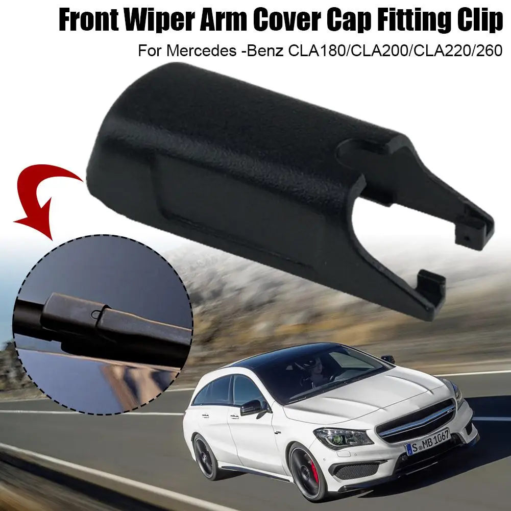 1PC For Mercedes C-Class W205 E-Class W213 2015 - 2021 Front Windscreen Wipers Arm Cover Cap Push Clip Plastic W000050335