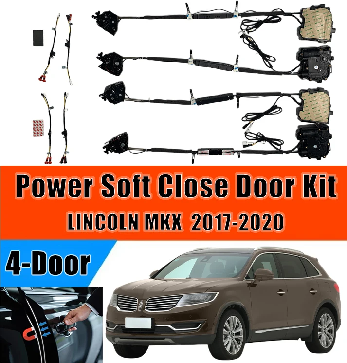 Xcar for LINCOLN MKX  2017-2020  Car OEM Automatic Soft Close Door Electric Suction Kit Auto Power Closing