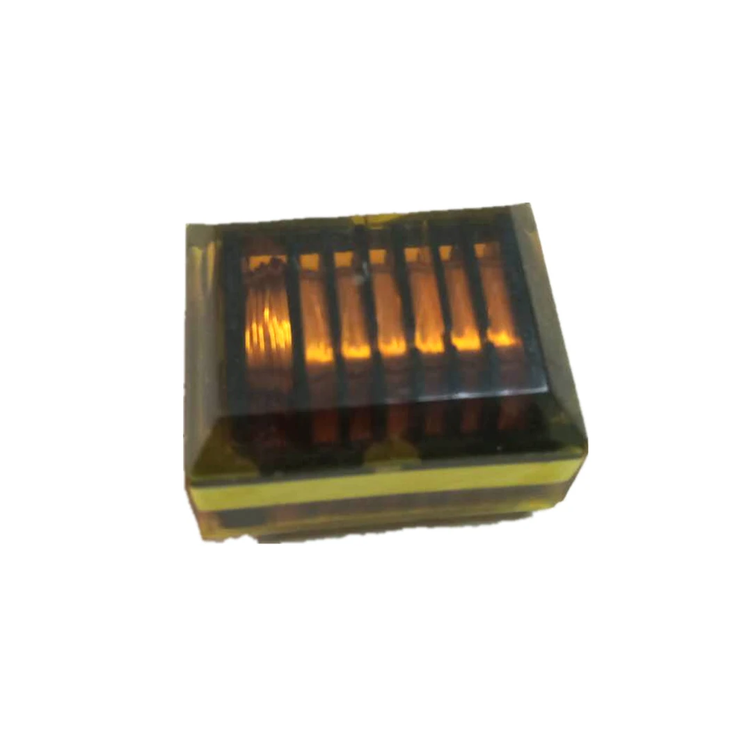 Small miniature high-frequency transformer high-voltage package ignition discharge coil inverter with low heat output