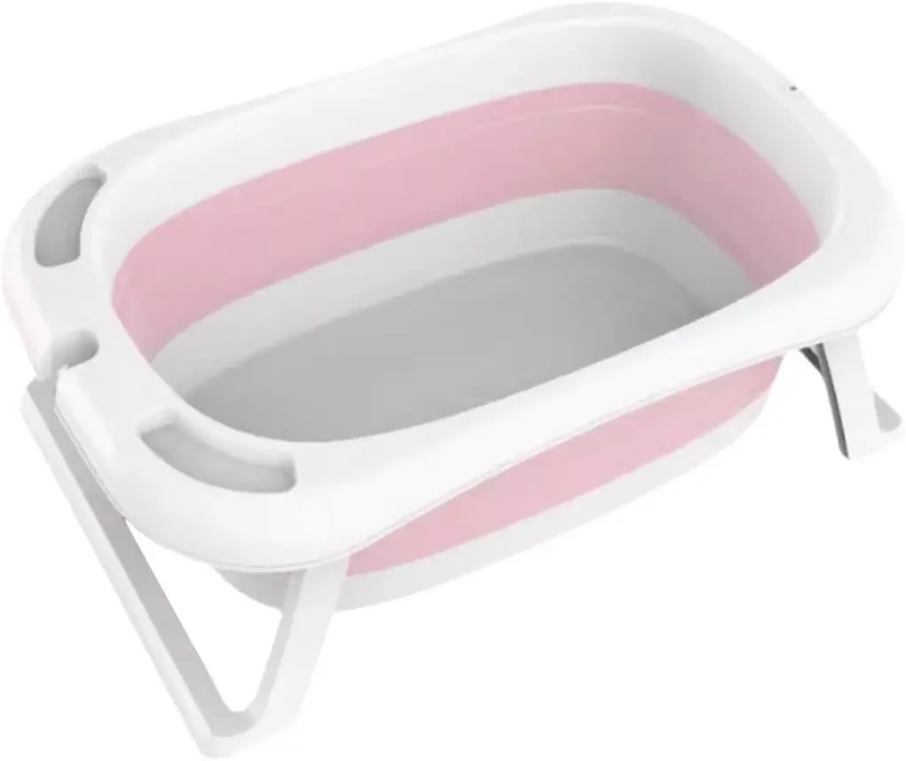 

Collapsible Bathtub Thermometer Shower Tub Wall Hangable Space Saving Drainage Pet Tub