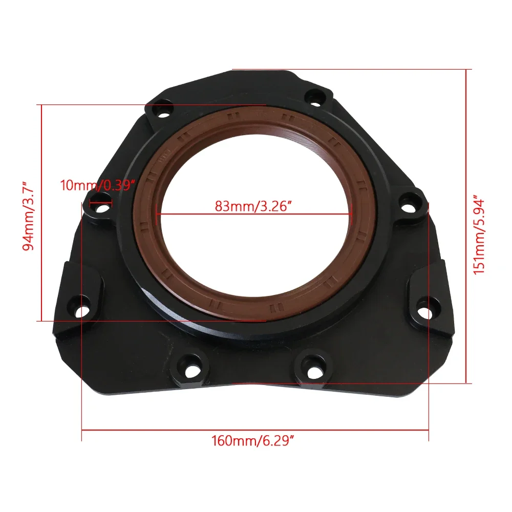 Aluminum Rear Main Crankshaft Seal Upgrade Kit For VW For CC Passat For Audi A4 A5 A6 TT For Skoda Octavia