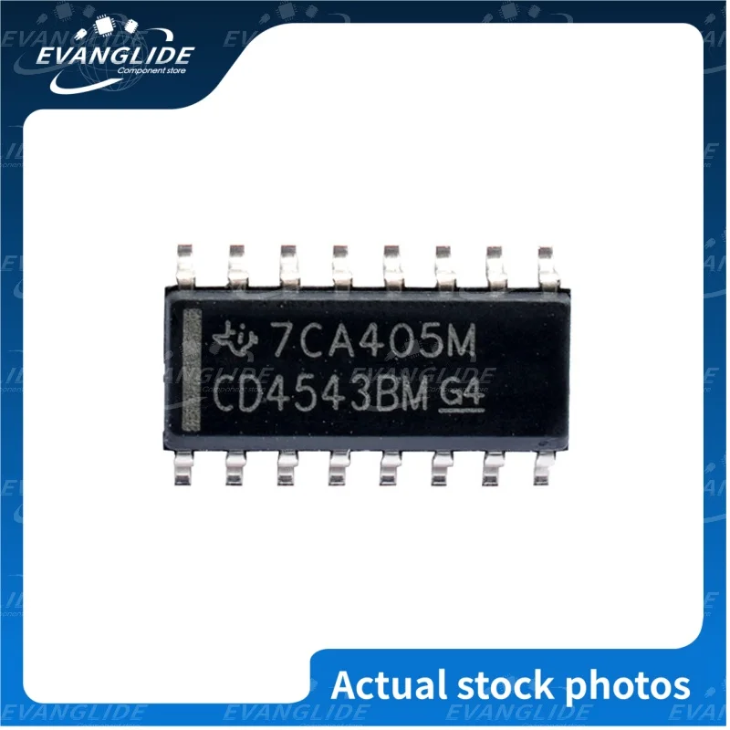 10 PSC/LOT CD4543BM Orginal & New  CMOS BCD-to-7-Seg Latch/Decoder/Driver