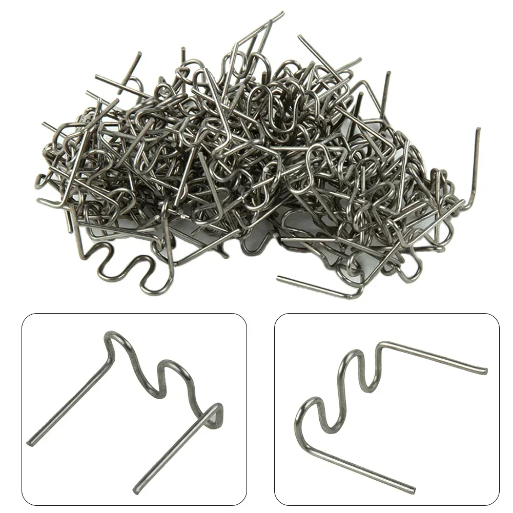 100pcs Staples Pre-cut 0.8mm Plastic Stapler Repair for Welder Tool Wave Hot Staples Useful Portable Practical