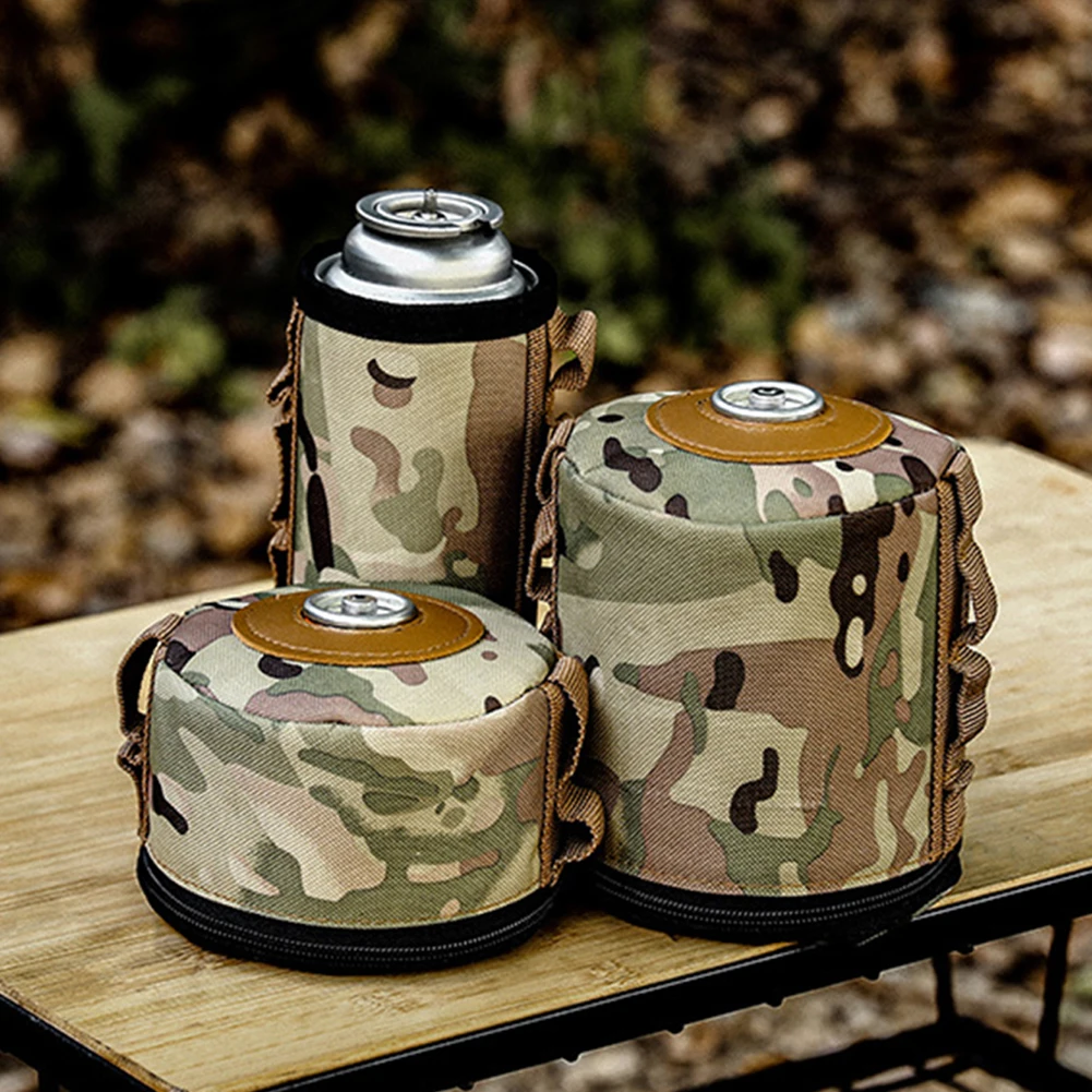 Hiking Cooking Supplies Portable Ventilated Propane & Butane Protector Propane & Butane Fuel Tank Cover for Gas Tank Fuel Tank