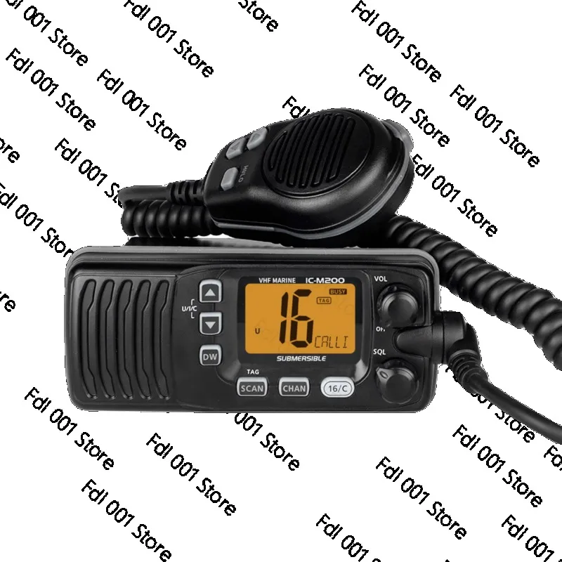 SS I-C-M200 Marine Very High Frequency Radio Walkie Talkie VHF High-power 25 Watt Waterproof