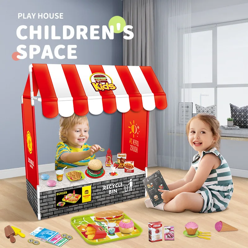 play-house-kids-takeaway-house-fast-food-role-play-toy-burger-fries-game-house
