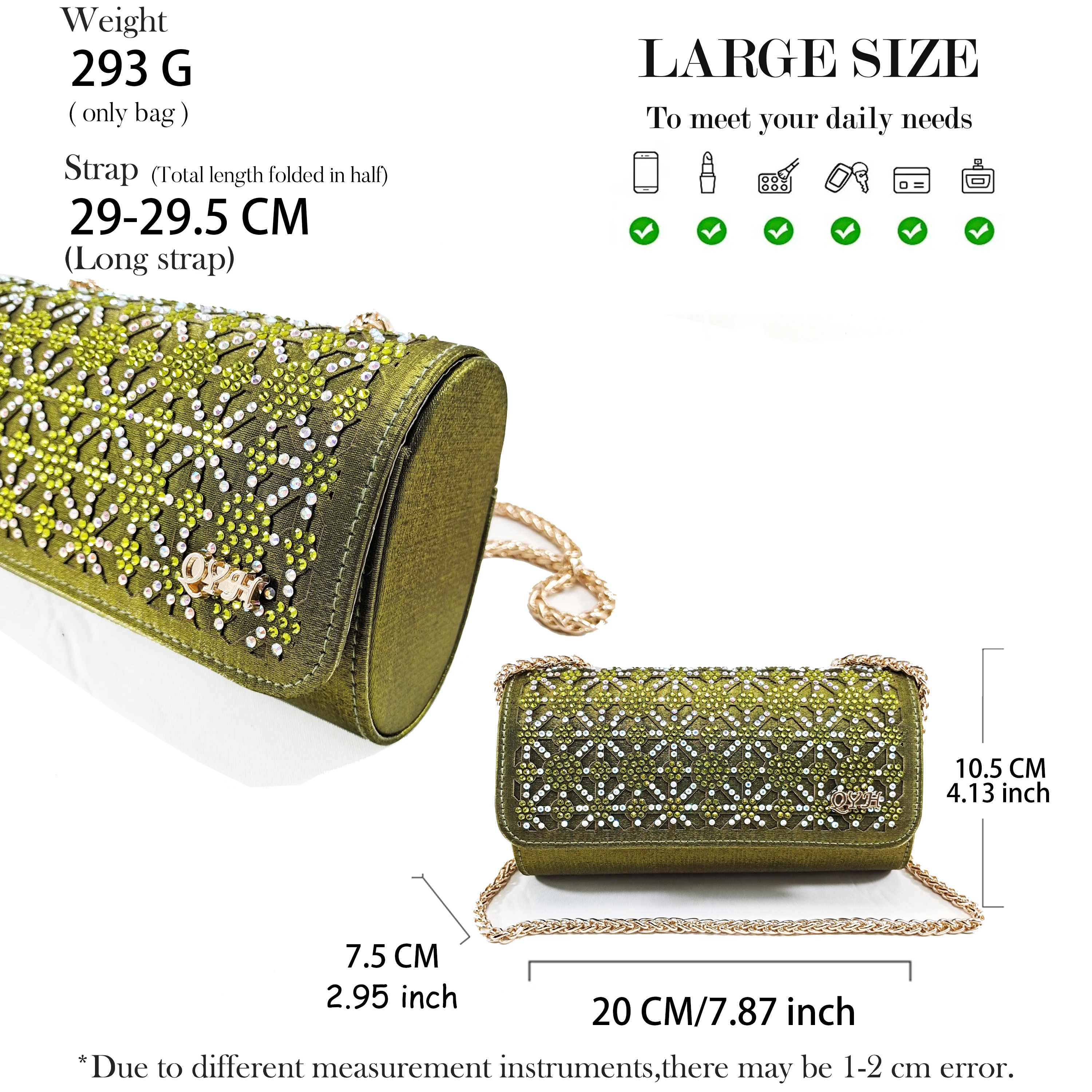 Queena Yan Elegant handmade sk - Women Bags For Wedding recension och pris