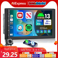 Car Radio 2 Din Multimedia Video Player Carplay Android Auto Android 13 Universal 7 Inch 2 din android Navigation Auto Stereo