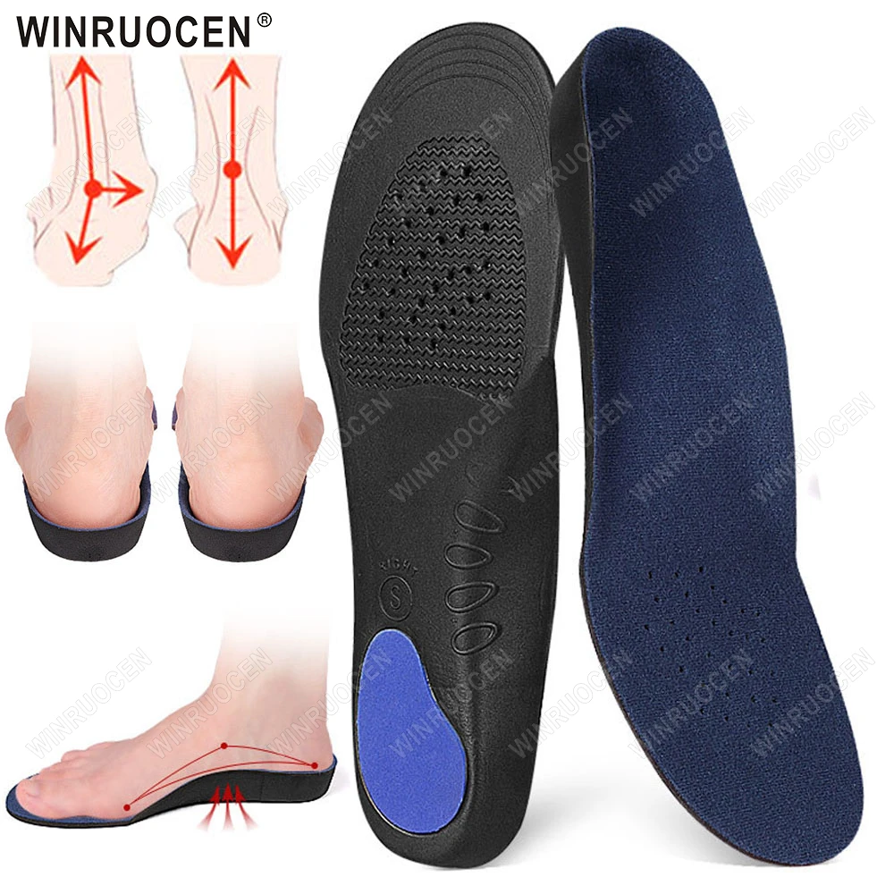 Sport Lauf Einlegesohle Plattfuß Orthopädische Plantarfasziitis Vorlagen Männer Frauen Arch Support Kissen Fuß Pads Sneaker Schuhsohle