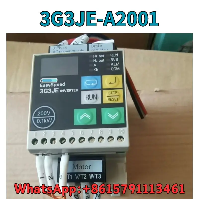 Used Frequency converter 3G3JE-A2001 test OK Fast Shipping