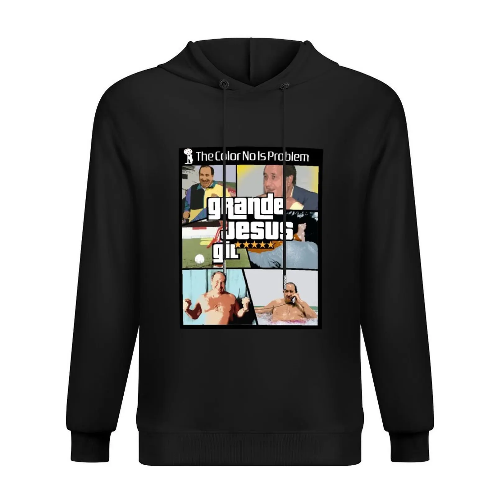 

Grande Jesús Gil El videojuego Hoodie hooded shirt men's sweat-shirt set men clothing men clothes big size hoodie