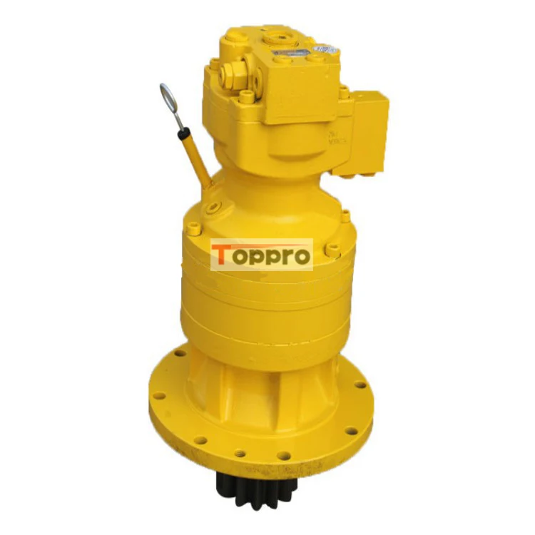 حفارة PC2000-8 محرك هيدروليكي سوينغ موتور آسى Slew محرك المحرك لأجزاء كوماتسو 706-7K-01180 706-7K-01130 21T-26-00300