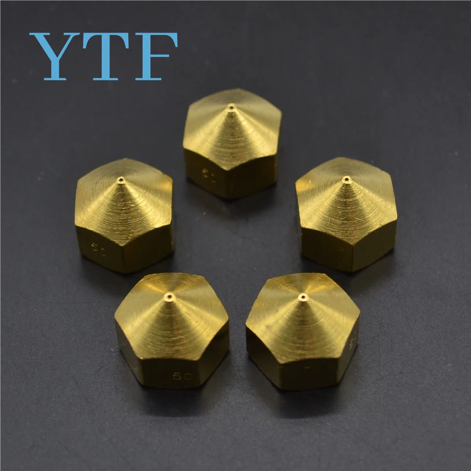 3D Máy In Parte Vòi Phun 1.1 TierTime Lên Đồng Xịt 0.3 / 0.4 / 0.5/0.6Mm Vít Ren m10 * 15