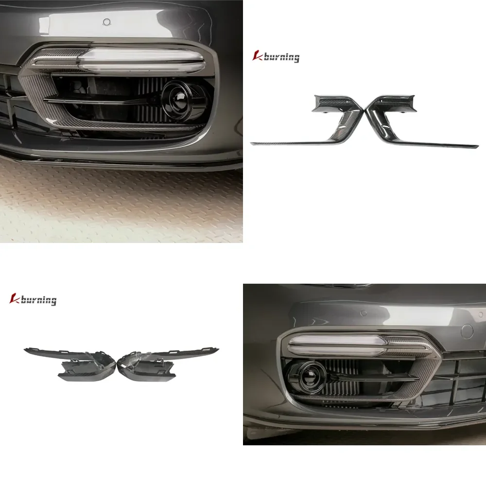 

For Panamera 2017 2018 2019 2020 2021 2022 2023 971 Upgraded GTS/SD Style Dry Carbon Fiber Daytime Running Light