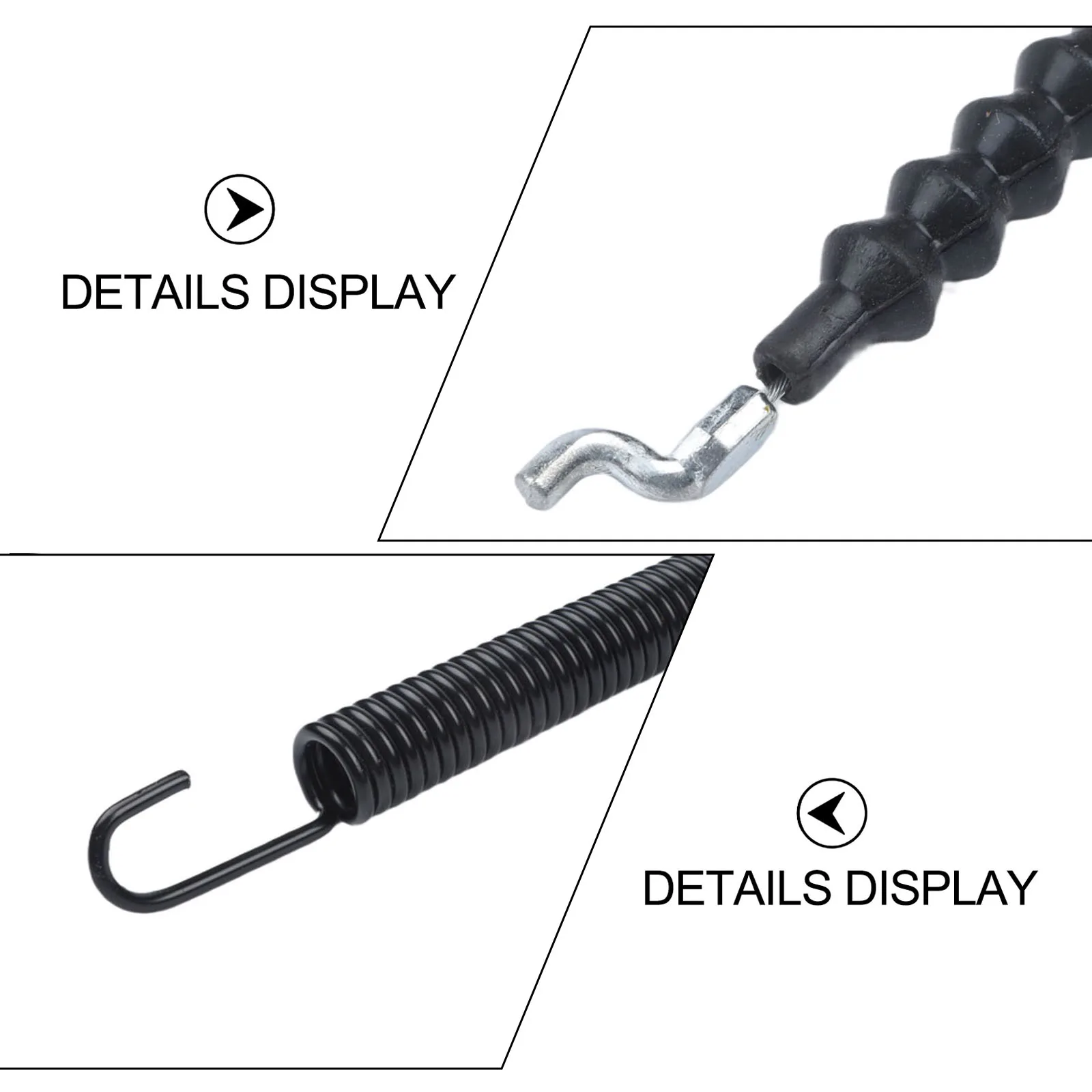 Replacement Deck Engagement Cable for Troy-Bilt and For Craftsman Riding Mowers Compatible with 42 Inch and 46 Inch Deck Models