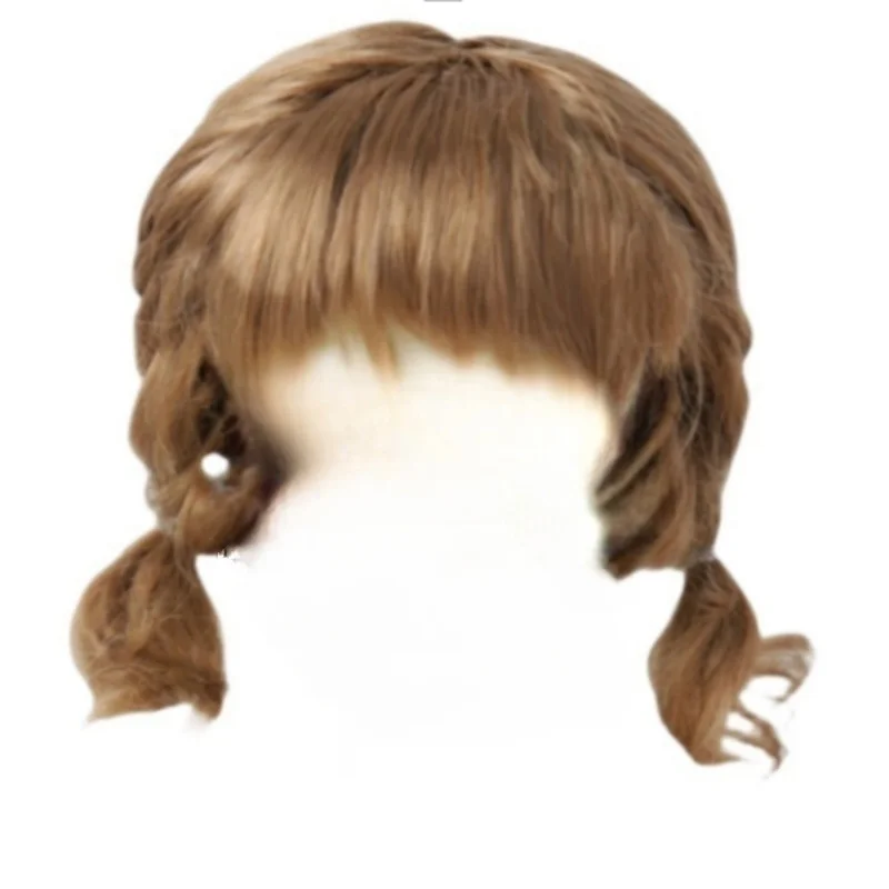 

Парики для кукол Jusuns JD571 7-8 дюймов 18-20 см 1/4 Smart Messy вьющиеся косы волосы Анна BJD парик синтетические мохеровые аксессуары для кукол