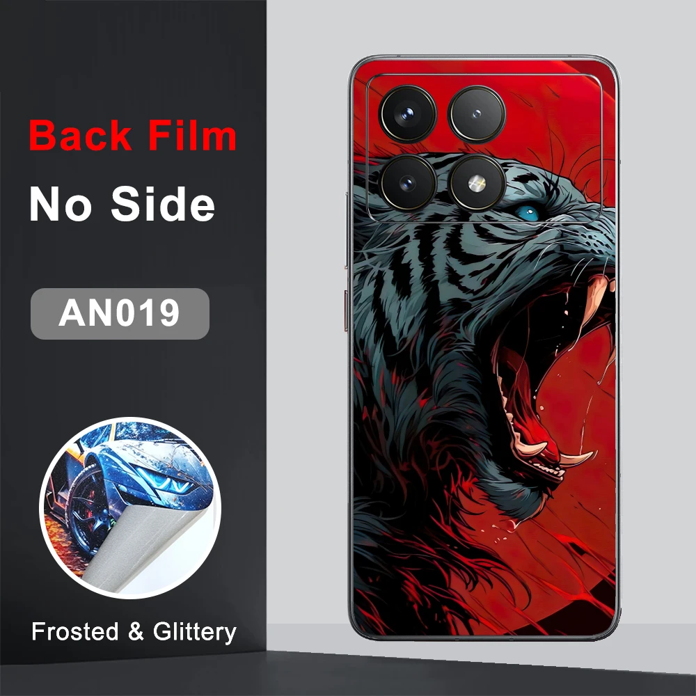 CASEKiTTY Skin Sticker For Poco F6 Pro Back Film Xiaomi Poco F5 F3 F4 GT F2 5G Protective Decal Wrap Personalized Back Protector