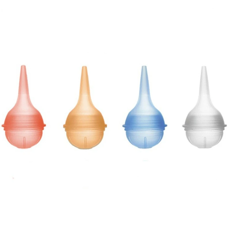 Baby Nasal Suction Device Simple for Newborn Children To Clean Nasal Mucus and Feces Manual Silicone Nasal Suction Device
