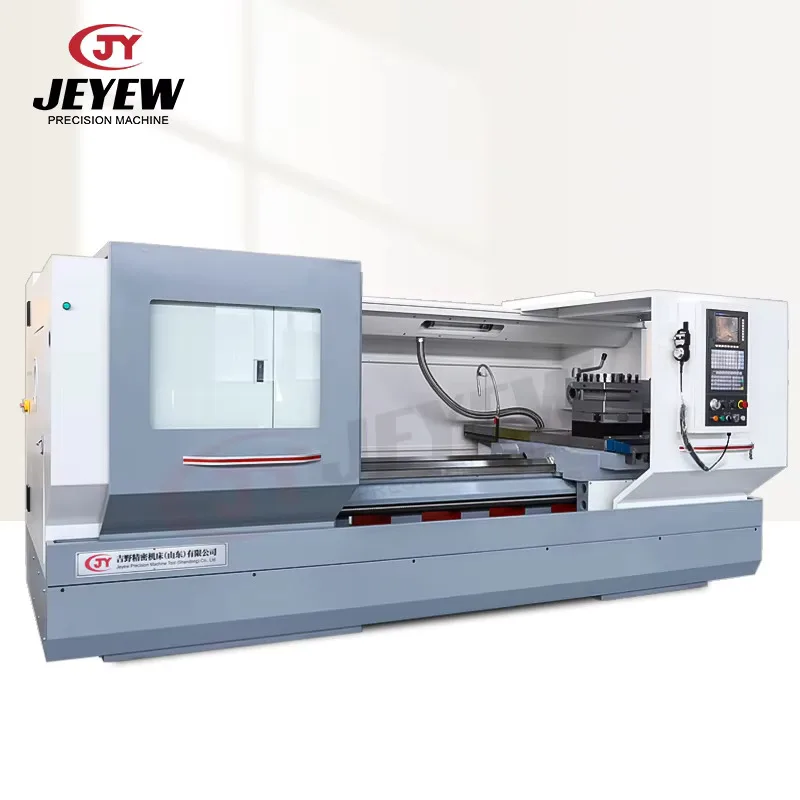 Factory Supply Heavy Duty 2 Axis CNC Lathe Hine CK6180*1500 With Fanuc & Siemens Control System