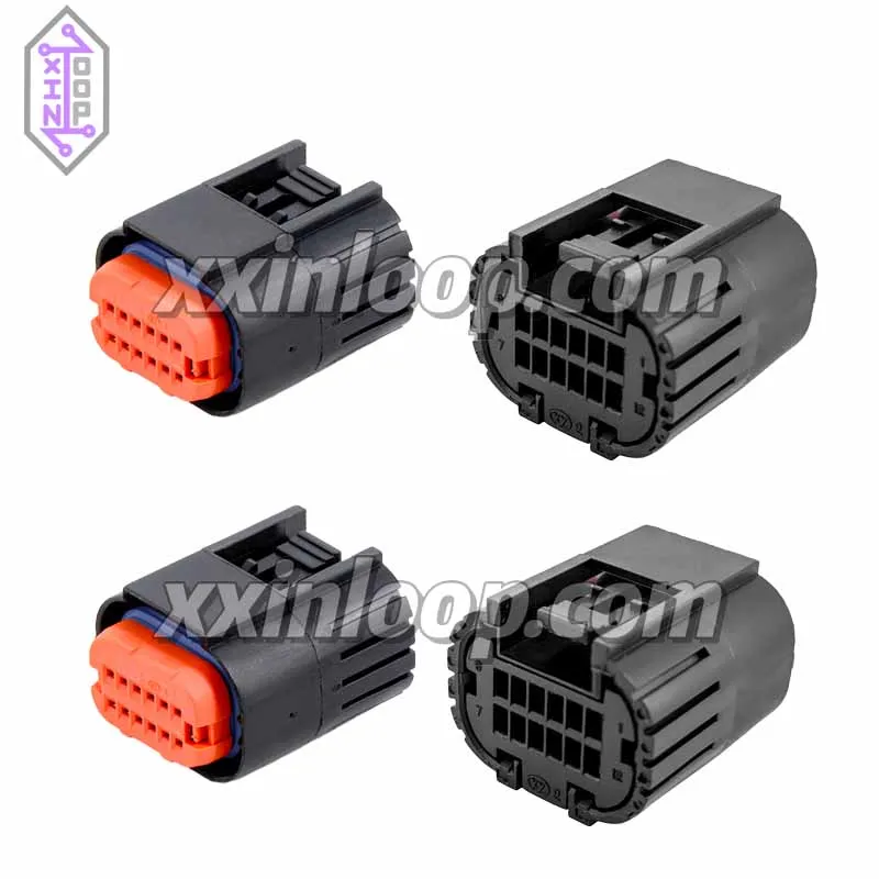 

MX23A12SF1 водонепроницаемая плата к кабельному разъему, 12 позиций, 12-контактный, шаг 2,50 мм, 2-рядный разъем, корпус для жгута проводов