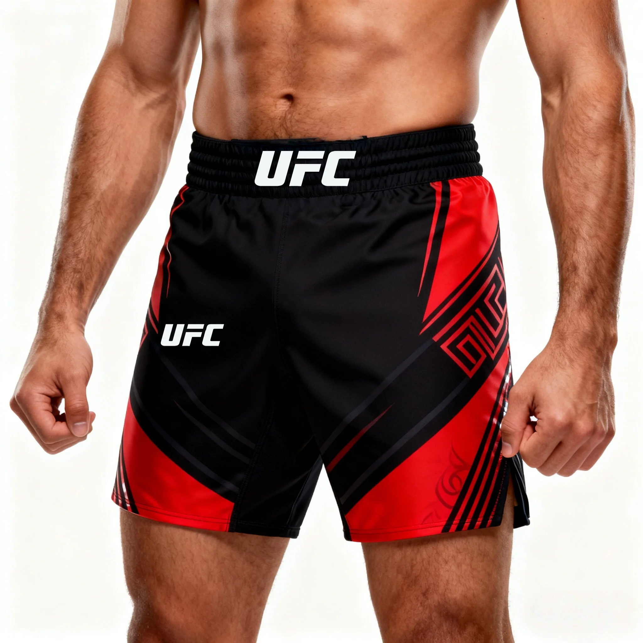 

25/26 New Hot UFC Boxing Fighting Training Shorts for Men and Women Loose, Breathable Quick Drying Comfortable Sports Shorts