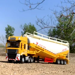 Exquisite Alloy Cement Mixer Truck Model,1:50 Mixer Truck Construction Truck Kids Toy Gift B260
