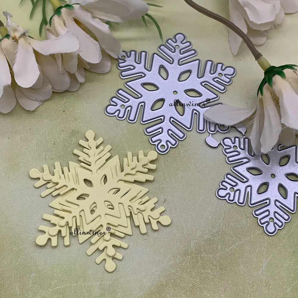 Snowflake Crown Decoration Metal Cutting Dies Stencils For DIY Scrapbooking Decorative Embossing Handcraft Die Cutting Template view 6