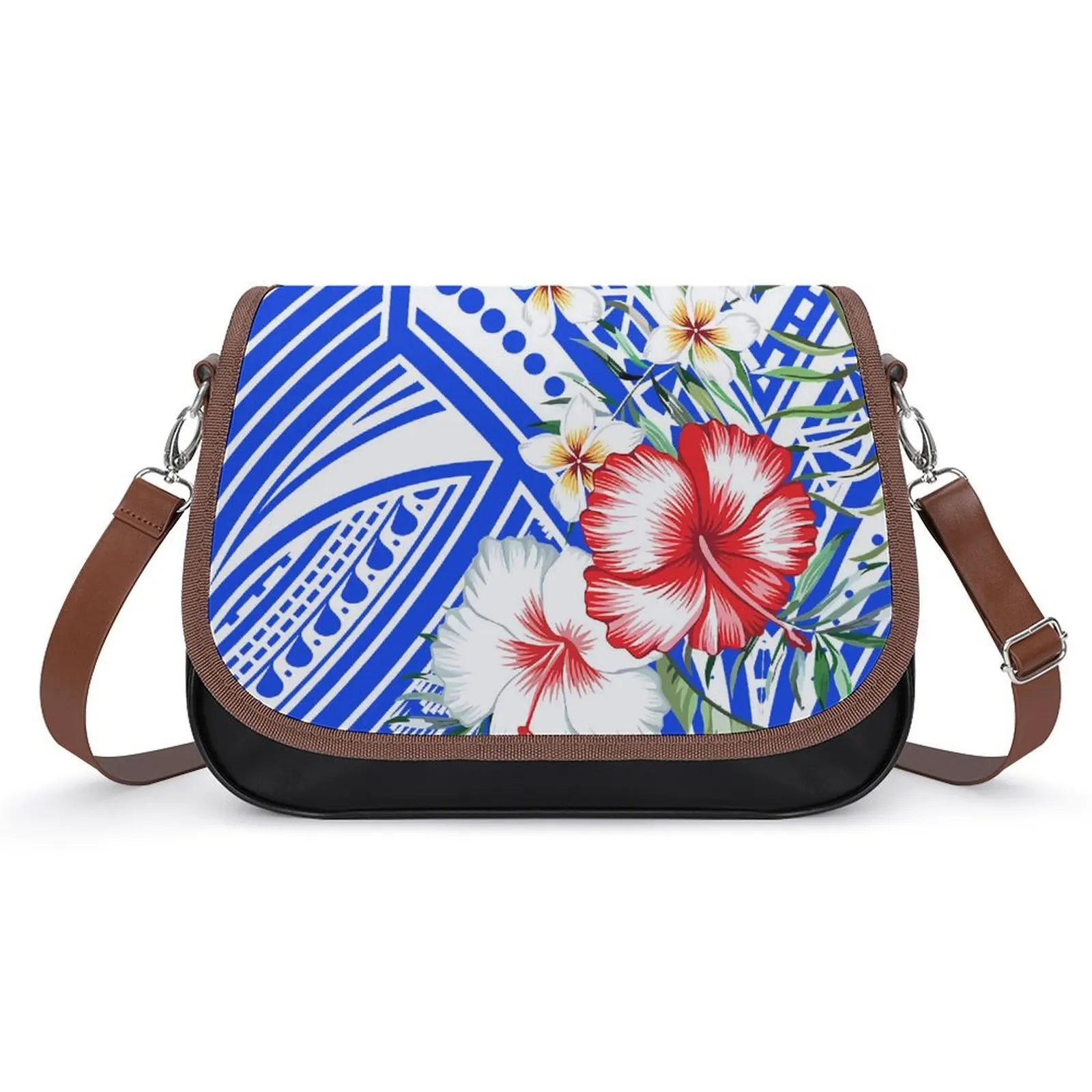 

Customized Wholesale Of 2025 New Personalized Women'S Bags Polynesian Crossbody Bags Retro Art Versatile And Casual Women'S Bags