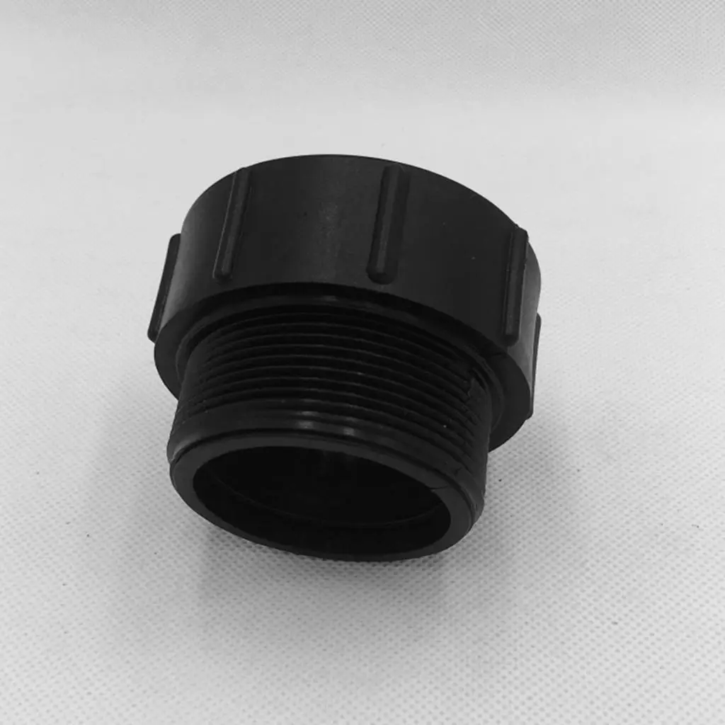 IBC Tote Accessories Black Polypropylene Thread Adapter Buttress Fittings for 1000L Barrel Drain Valve