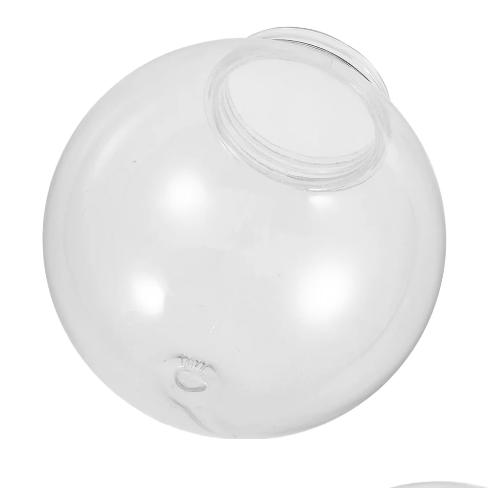 Pantalla de farola esférica, pantallas de luz para luces de techo, globos para exteriores, ventiladores de cazador, cubiertas transparentes de vidrio acrílico