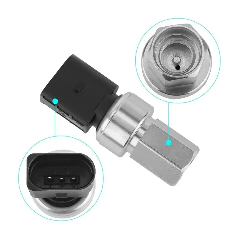 ABKS-Pressure Switch Sensor Air Conditioning Pressure Sensor For A1 Q3 TT Skoda Octavia