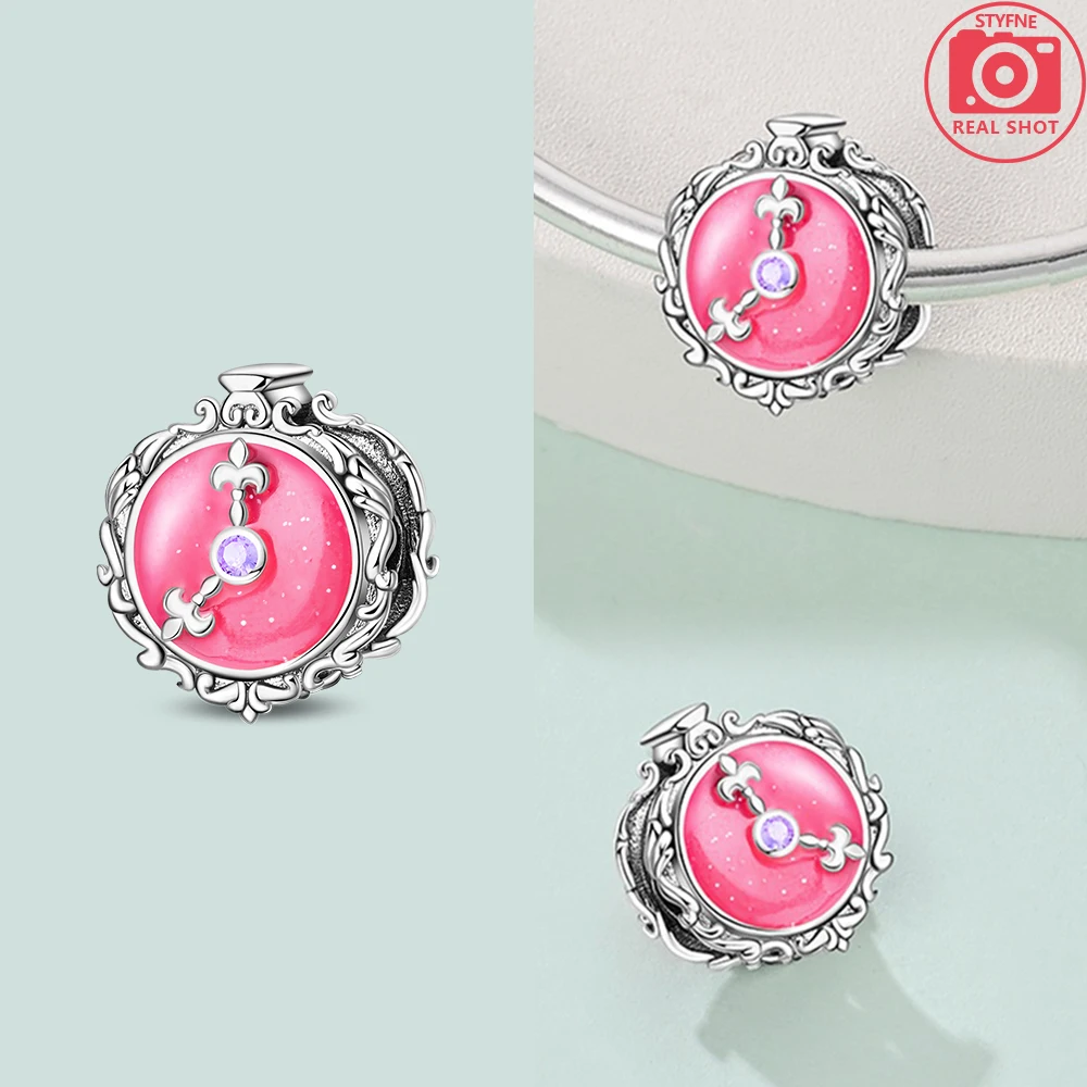 Sunflower Safety Original Charms Silver Plated Beads for Bracelets & Keychains