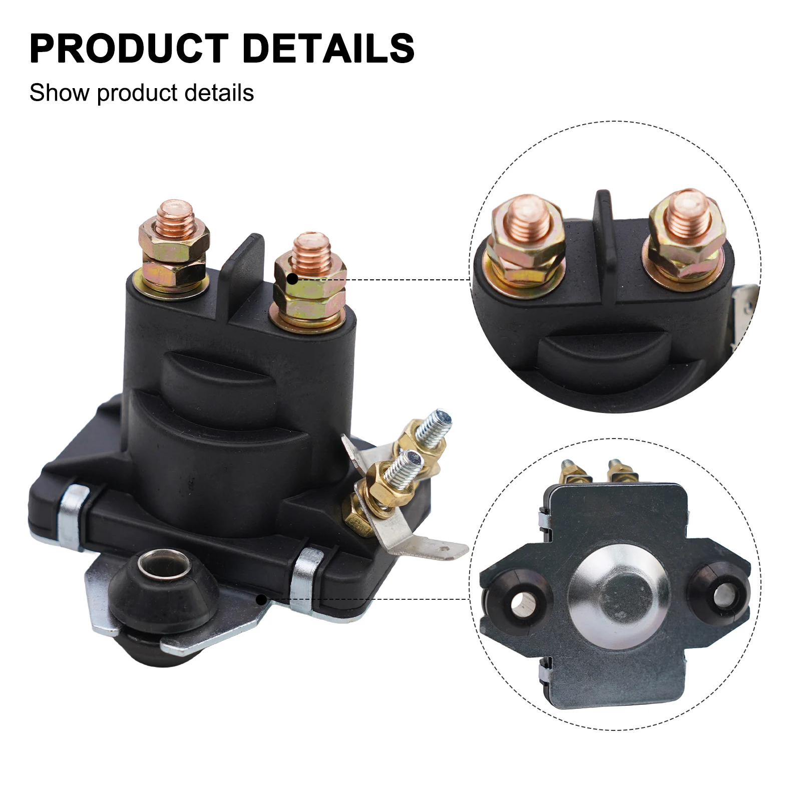 

SOLENOID RELAY FOR MERCURY MARINE 12V 89-850187A1 89-850187T1 89-818998A1 Automotive Relay Car Starting Device Accessory