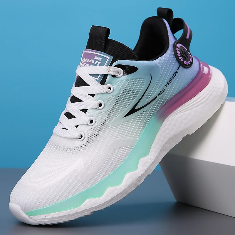 

YRZL Running Shoes Men Lightweight Breathable Sneakers Comfortable Walking Shoes Non Slip 2025 Training Casual Jogging Shoes