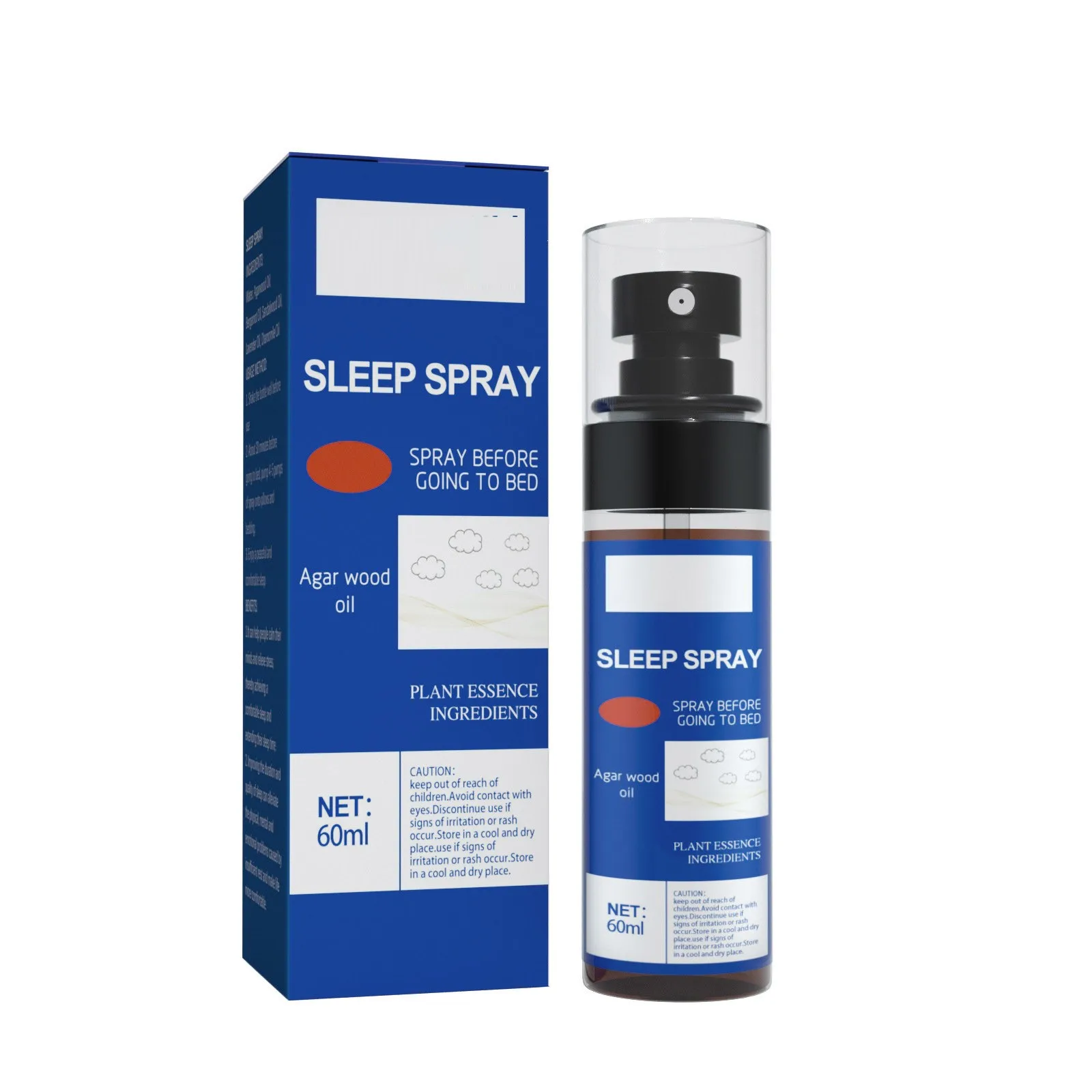 Pillow Sleep Spray Mist For Deep Sleep Stress & Anxiety Relief Lavender 60ml