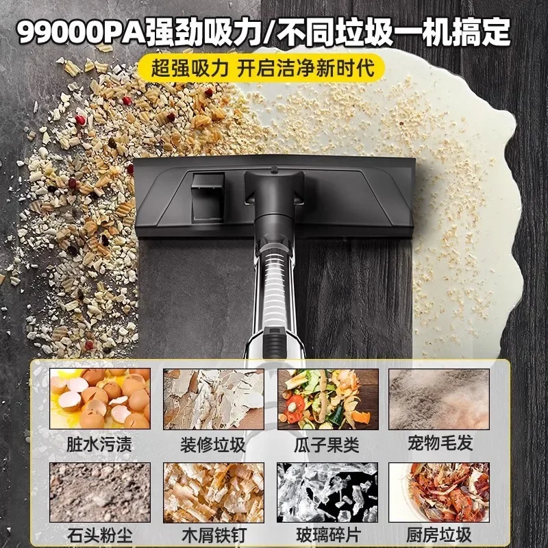 

2025 Vacuum Cleaner Large Suction Small Car with Strong High Power Decoration Seam Industrial Vacuum Cleaner