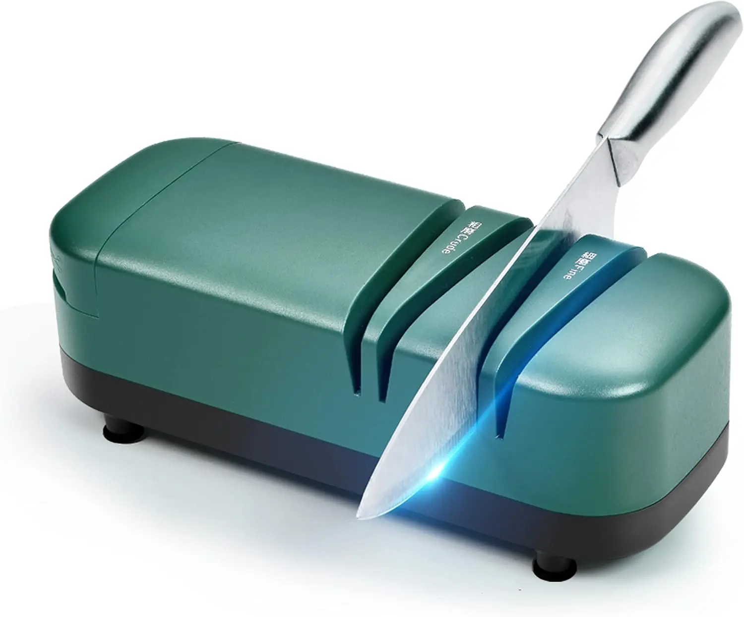 

Electric Knife Sharpener, 2-Stage for Kitchen Knives, Includes Scissors Sharpening, Green