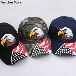 Fashion Animal Farm czapki z daszkiem patriotyczne hafty amerykański orzeł i flaga USA czarna czapka typu Trucker męskie czapki damskie do koszykówki